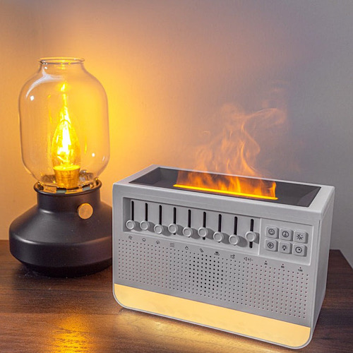 دستگاه بخور سرد چندکاره با چراغ خواب و اسپيكر صداى طبيعت