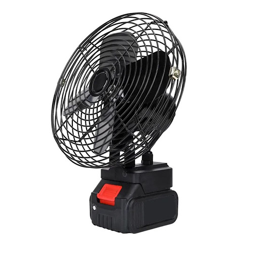 پنکه شارژی ۴۸ ولت توری فلزی مدل FAN LITHIUM 3PIN